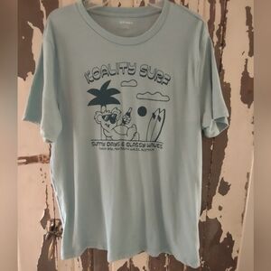 KOALITY SURF SOUTH WALES AUSTRALIA, GREEN SURF SHIRT, LARGE